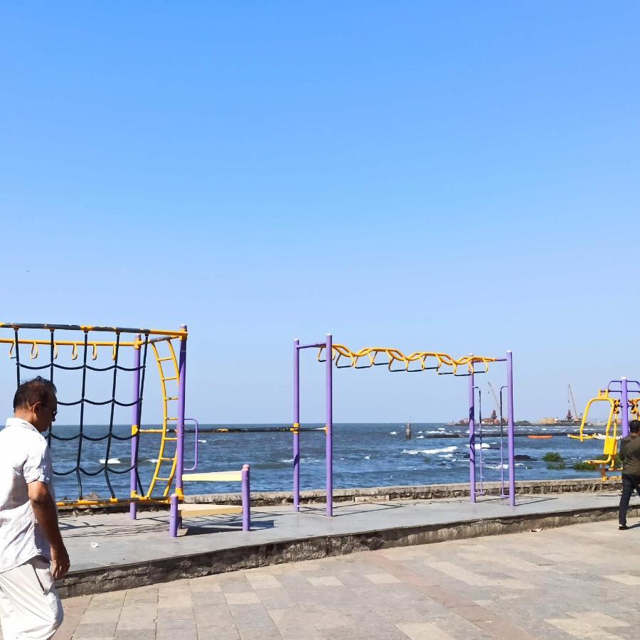 Appartement Cozy Private Ac Studio By The Sea Bandstand Bandra W Mumbai Nr Taj Lands End Extérieur photo